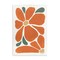 Stupell Industries Minimal Mod Orange Flowers Wall Plaque By Yvette St. Amant